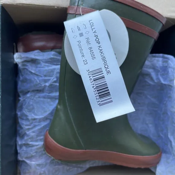 Aigle Unisex Lilly Pop Kaki 6.5
