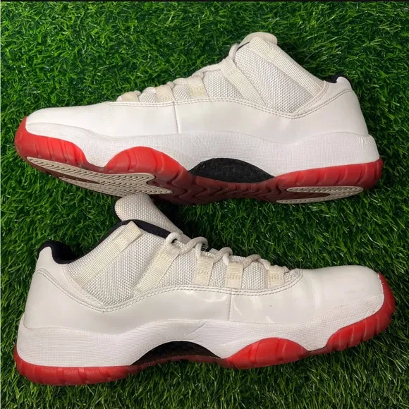 Air Jordan 11 XI Retro Low Cherry Bottom White Red