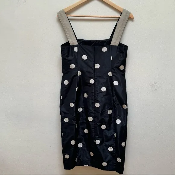 Akris punto Polka Dot Taffeta Pencil Dress