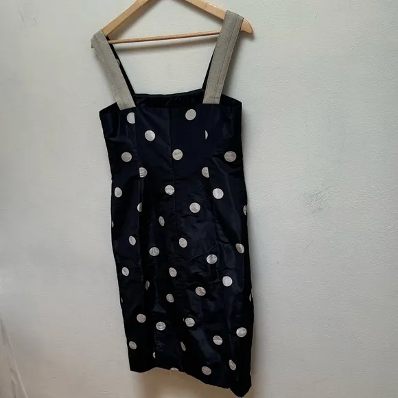 Akris punto Polka Dot Taffeta Pencil Dress