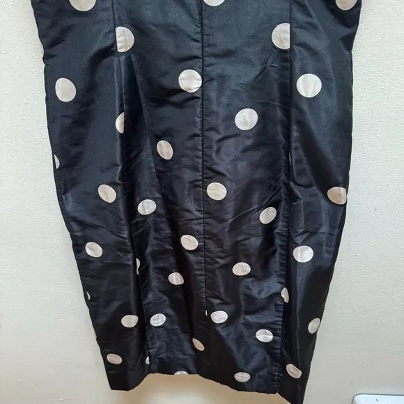 Akris punto Polka Dot Taffeta Pencil Dress
