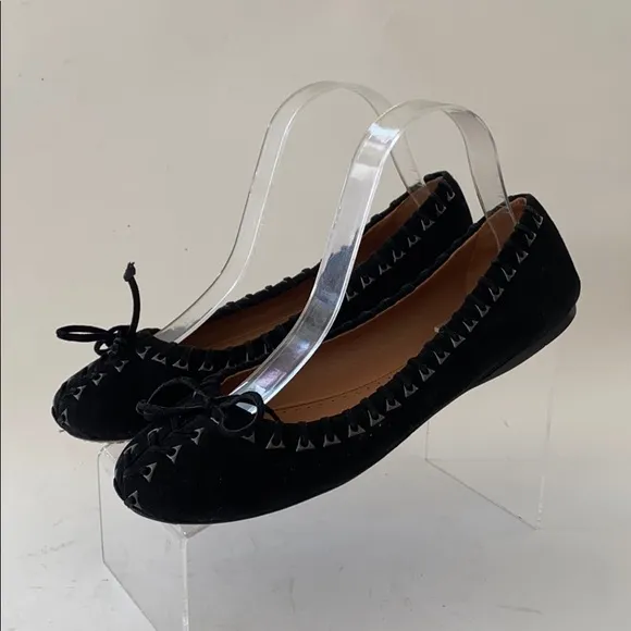 Alai Paris suede flat shoes size 38 1/2