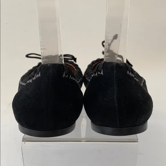Alai Paris suede flat shoes size 38 1/2