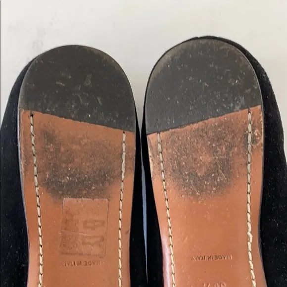 Alai Paris suede flat shoes size 38 1/2
