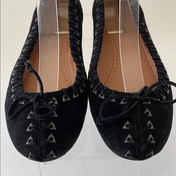 Alai Paris suede flat shoes size 38 1/2