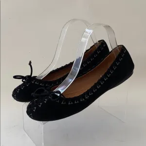 Alai Paris suede flat shoes size 38 1/2