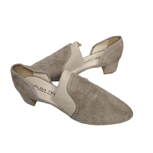 ALBA TECI LIGHT  BROWN CUT OUT DESIGNER SHOES