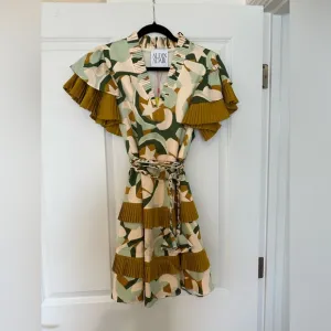 Alden Adair Courtney Dress in Bootcamp NWT Small. PAIR THEM WITH BOOTS !
