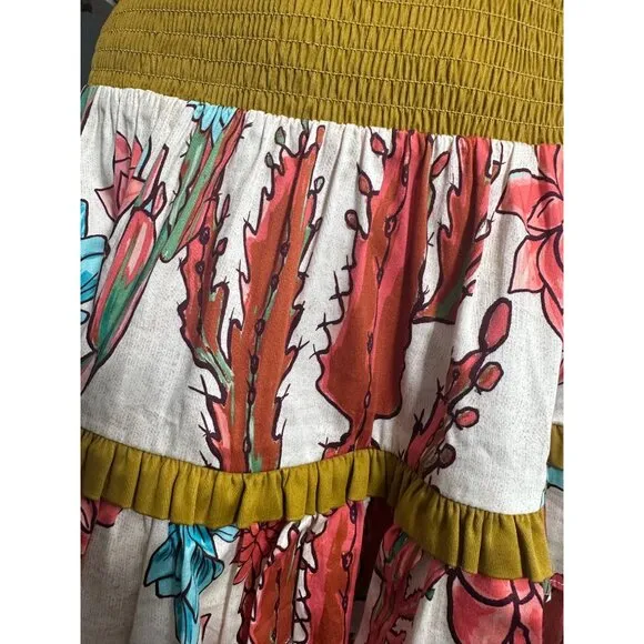Alden Adair Kelsey Mirage Cactus Dress NWT XS