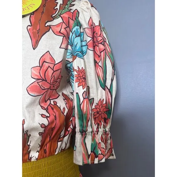 Alden Adair Kelsey Mirage Cactus Dress NWT XS