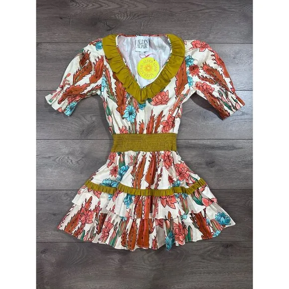 Alden Adair Kelsey Mirage Cactus Dress NWT XS
