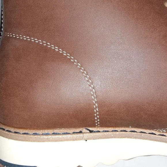 Aldo Laird Chukka Ankle Boots - Brown Leather - Men's Size 10 (EU 43 UK 9)