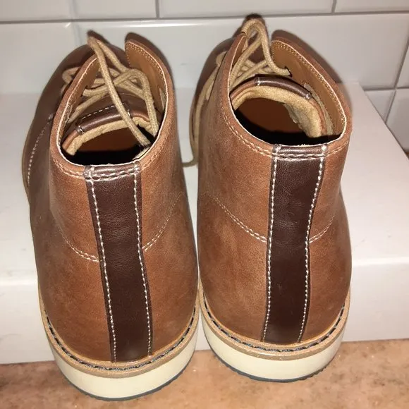 Aldo Laird Chukka Ankle Boots - Brown Leather - Men's Size 10 (EU 43 UK 9)