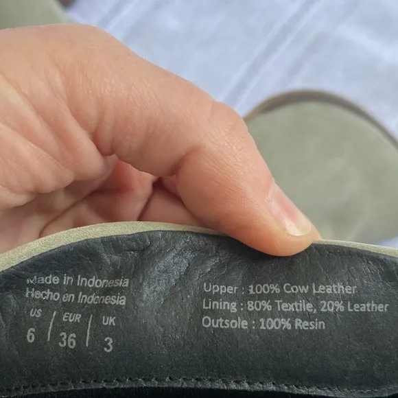 Aldo NWOT slouchy boots in a soft gray green.