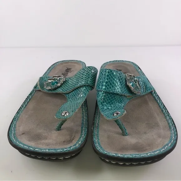 Alegria PG Lite CAR-727 Slip On Leather Sandals Women's EU 40 Size 10