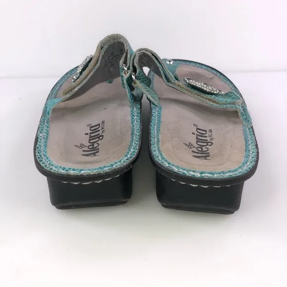 Alegria PG Lite CAR-727 Slip On Leather Sandals Women's EU 40 Size 10