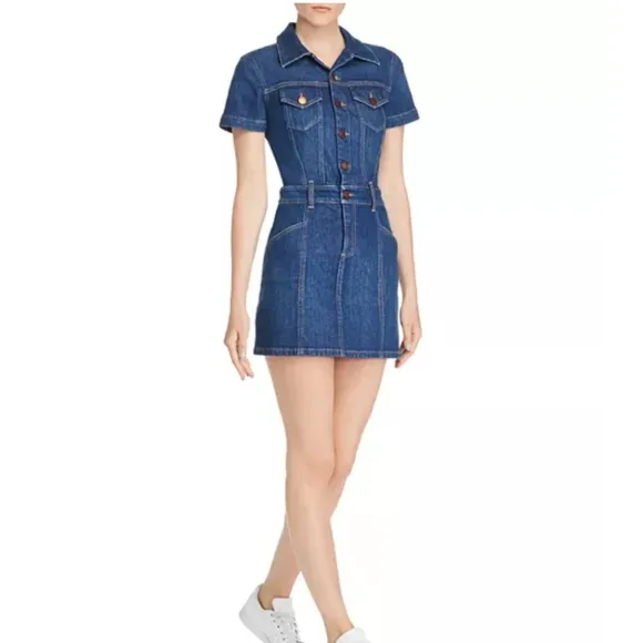 Alice   Olivia amazing denim dress size 0