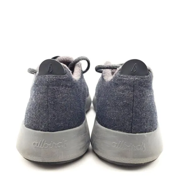 ALLBIRDS Mizzle Wool Runner Mens Size 11 Running Shoes 05619 NV1 Gray Sneakes