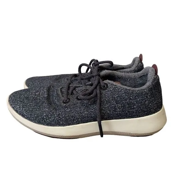 Allbirds Shoes Mens Size 10 Wool Runner Running Sneaker Mizzles Natural‎ Gray