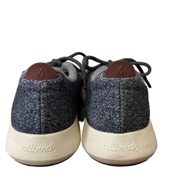 Allbirds Shoes Mens Size 10 Wool Runner Running Sneaker Mizzles Natural‎ Gray