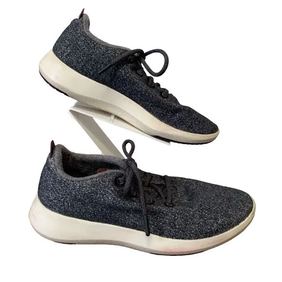 Allbirds Shoes Mens Size 10 Wool Runner Running Sneaker Mizzles Natural‎ Gray