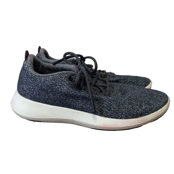 Allbirds Shoes Mens Size 10 Wool Runner Running Sneaker Mizzles Natural‎ Gray