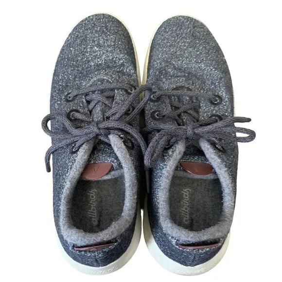 Allbirds Shoes Mens Size 10 Wool Runner Running Sneaker Mizzles Natural‎ Gray