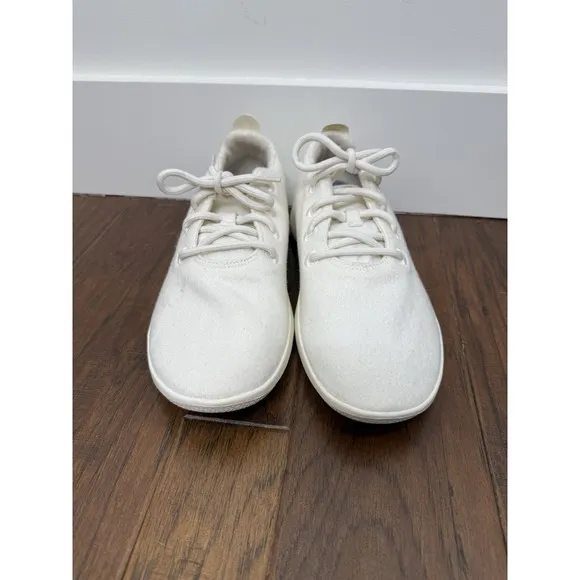 Allbirds Sneakers Mens 11 Wool Runner Cream Lace Up Shoes Lightweight Comfort