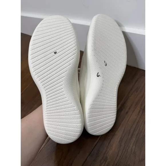 Allbirds Sneakers Mens 11 Wool Runner Cream Lace Up Shoes Lightweight Comfort