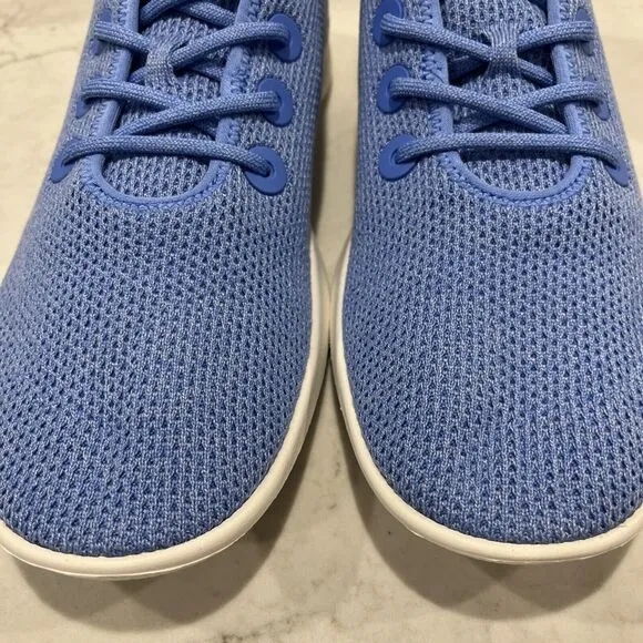 ALLBIRDS Tree Runner Mens 12 Sneakers Shoes Pure Azure Blue Comfort Casual NWB