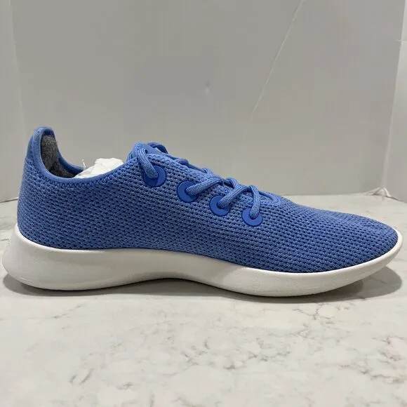 ALLBIRDS Tree Runner Mens 12 Sneakers Shoes Pure Azure Blue Comfort Casual NWB