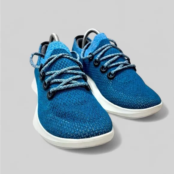 Allbirds Wool Runners Shoes Mens Size 10 Teal Blue Tree Dashers Running Sneakers