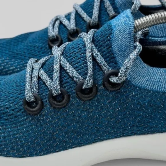 Allbirds Wool Runners Shoes Mens Size 10 Teal Blue Tree Dashers Running Sneakers