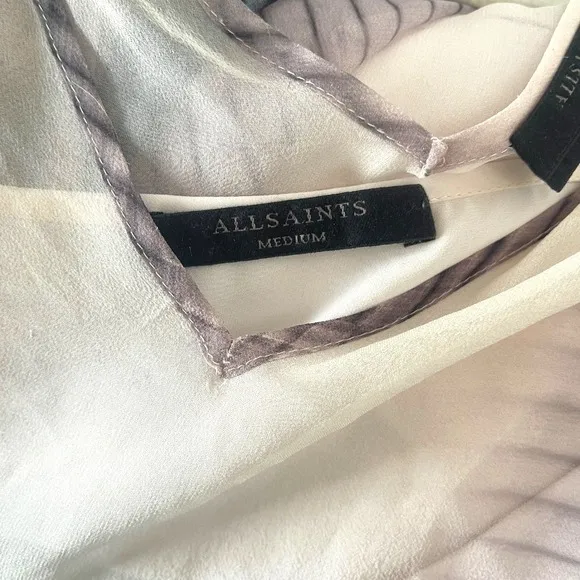 ALLSAINTS Ricia Dusk Silk Dress  m