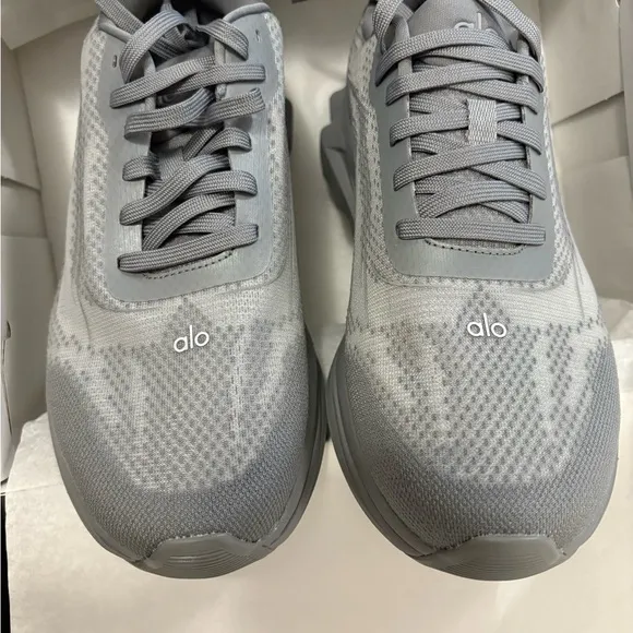 ALO Yoga Gray Athletic Shoes with Cushioned Midsole