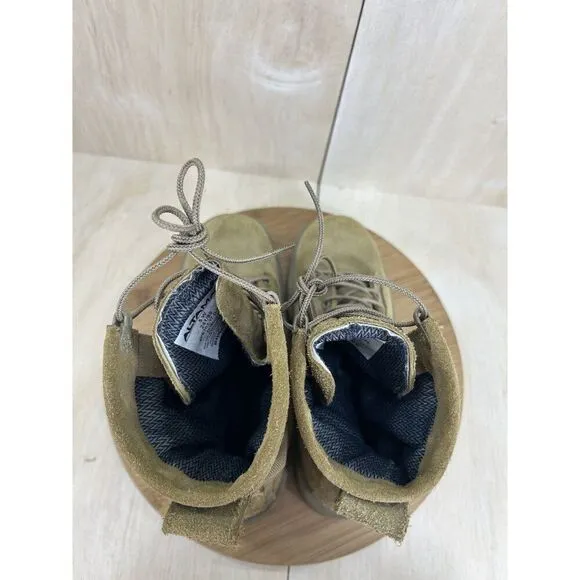 Altama Temperate Weather GTX Tan Leather Military Combat Boots Womens 6.5 Mens 5