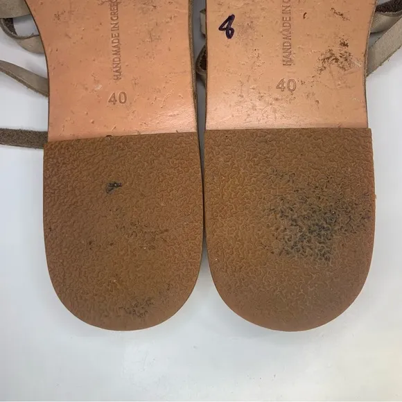 Ancient Greek Strappy Leather Sandals​​