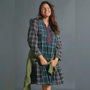 Anthropologie Dhruv Kapoor Ariana Ruffled Mini Dress