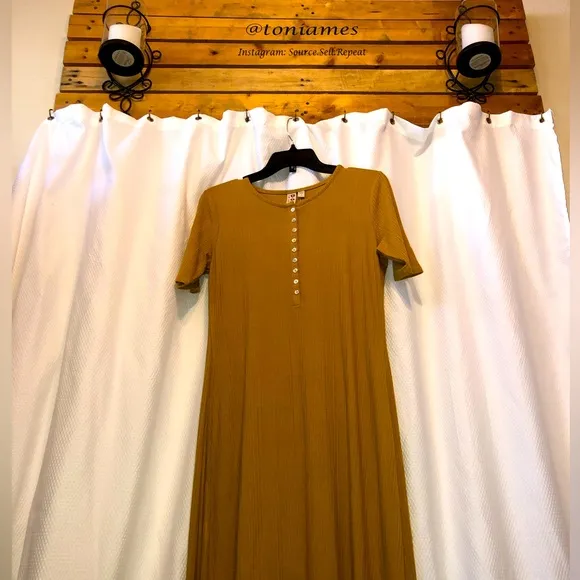 Anthropologie Dolan short sleeve maxi dress nwt