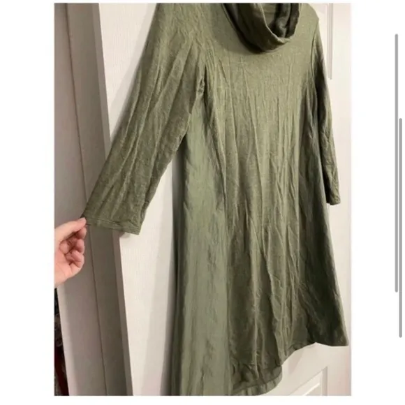 ANTHROPOLOGIE Olive Sweater Dress