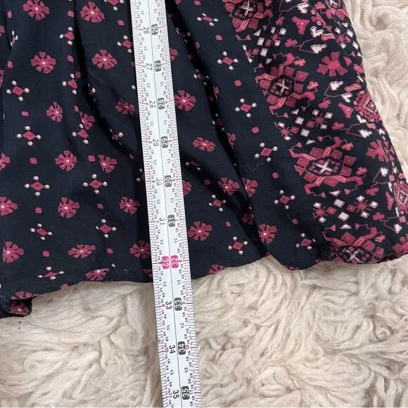 Anthropologie Vanessa Virginia Kaleidoscope Embroidered Beaded Tunic Dress