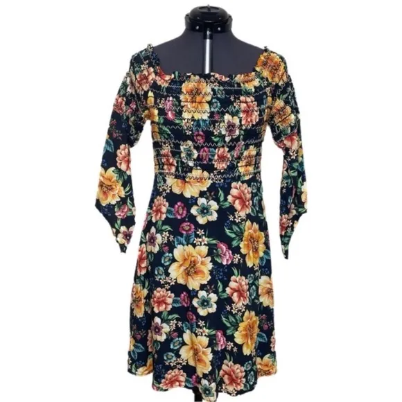 Anthropologie x Farm Rio Sasha Off-The-Shoulder Dress