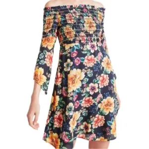 Anthropologie x Farm Rio Sasha Off-The-Shoulder Dress