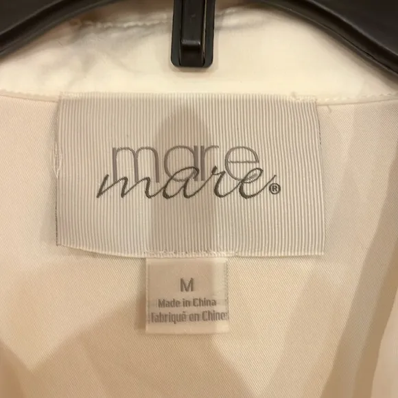 Anthropologie X Mare Mare Buttondown Sequin Twofer Mini Dress