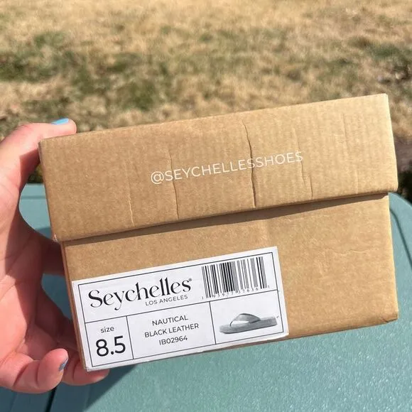 Anthropologie Seychelles Nautical Leather Sandals NIB
