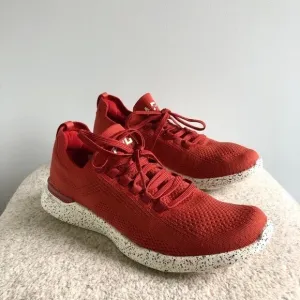 APL Techloom Breeze Sneakers Athletic Shoes Trainers Red Speckle Women's 7