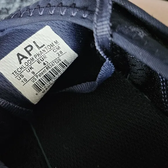 APL Techloom Phantom Profusion Labs running shoes blue