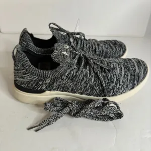 APL Techloom Wave black pristine melange hybrid running shoes/w extra lace