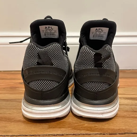 APL Women's Ascend Black and White Shoes