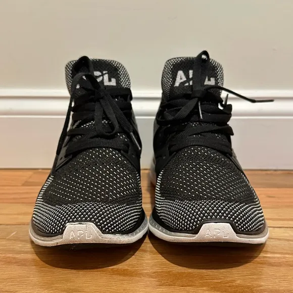APL Women's Ascend Black and White Shoes